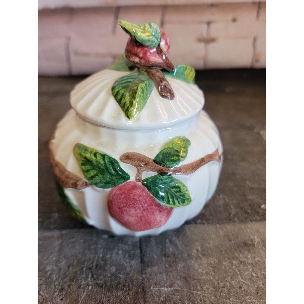 Omnibus‎ japan ceramic white Apple container branch